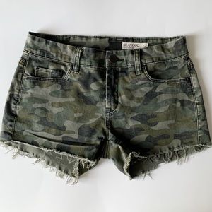 Blank NYC Little Queenie Camo Shorts